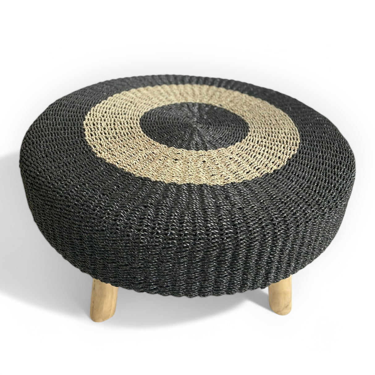 Rattan Coffee Table | Natural & Black