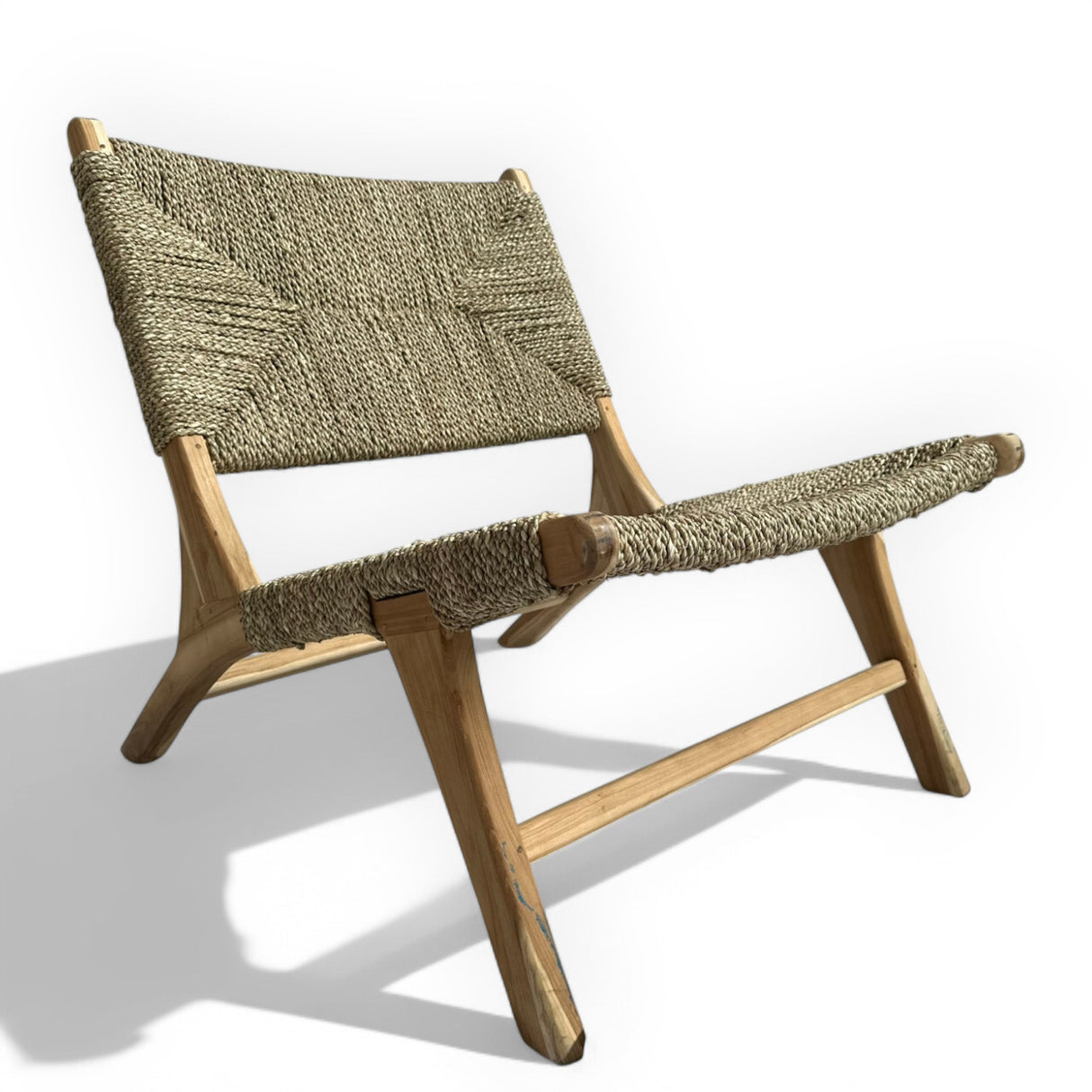 Rattan Lounge Chair | Natural