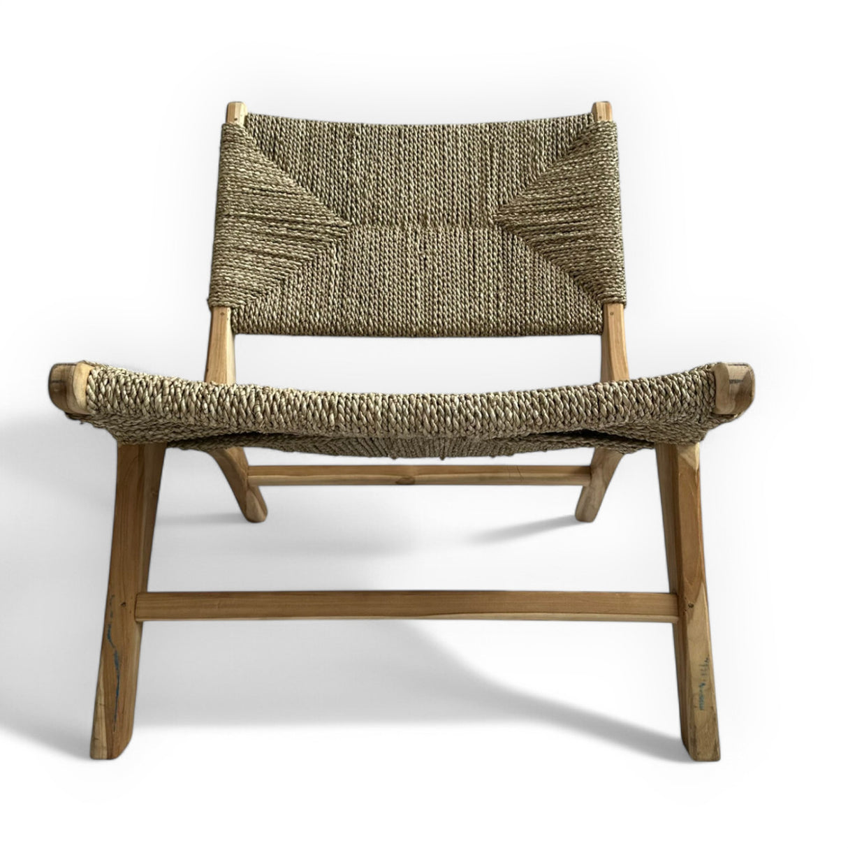 Rattan Lounge Chair | Natural