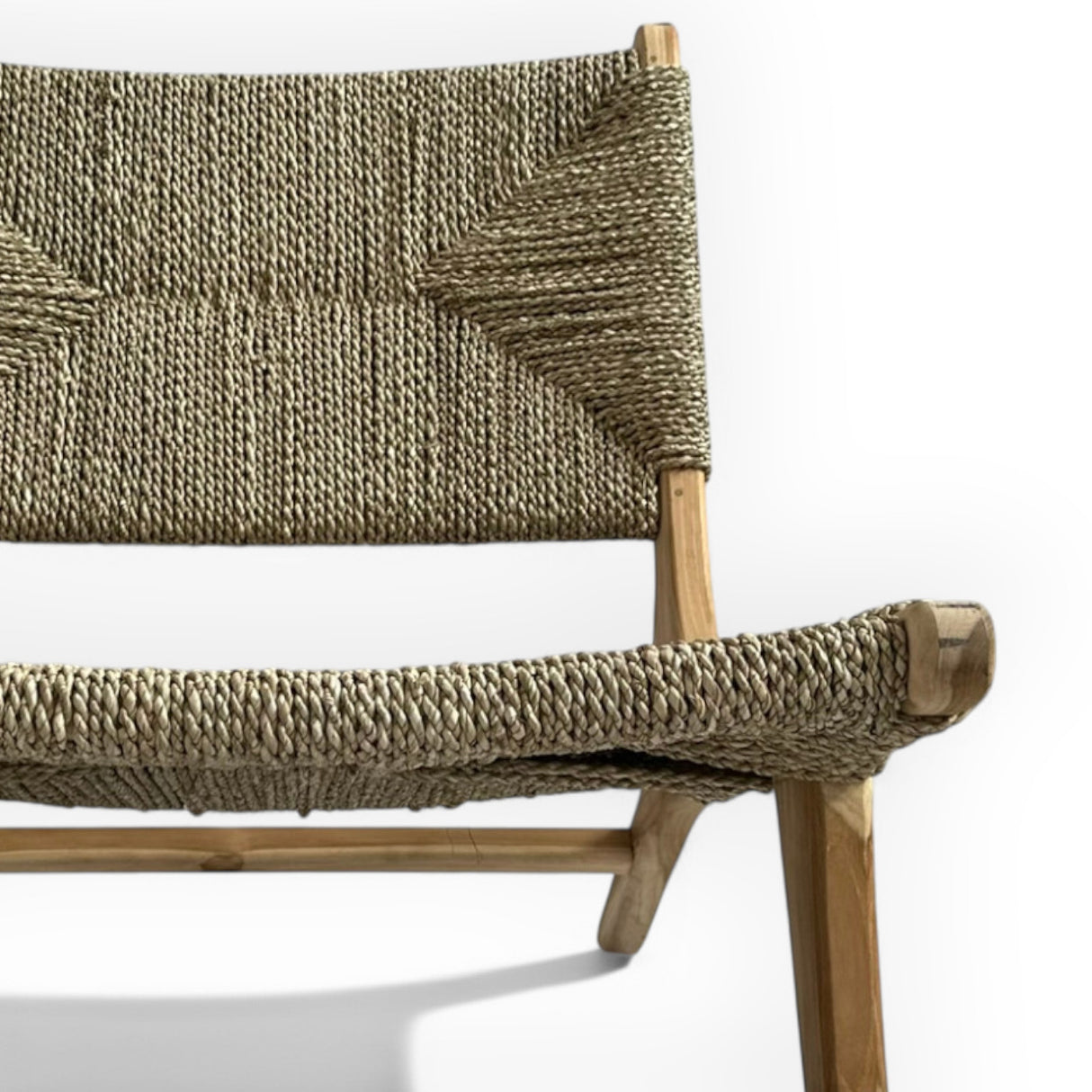 Rattan Lounge Chair | Natural
