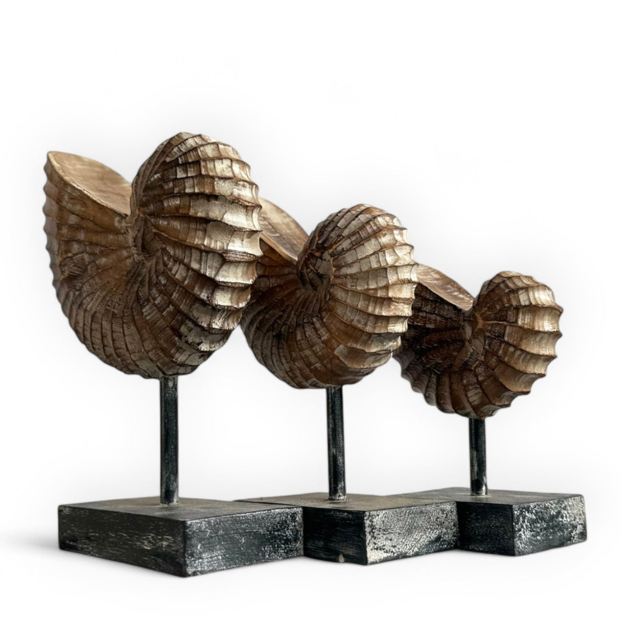 Standing Snail Ornaments | Set of 3
