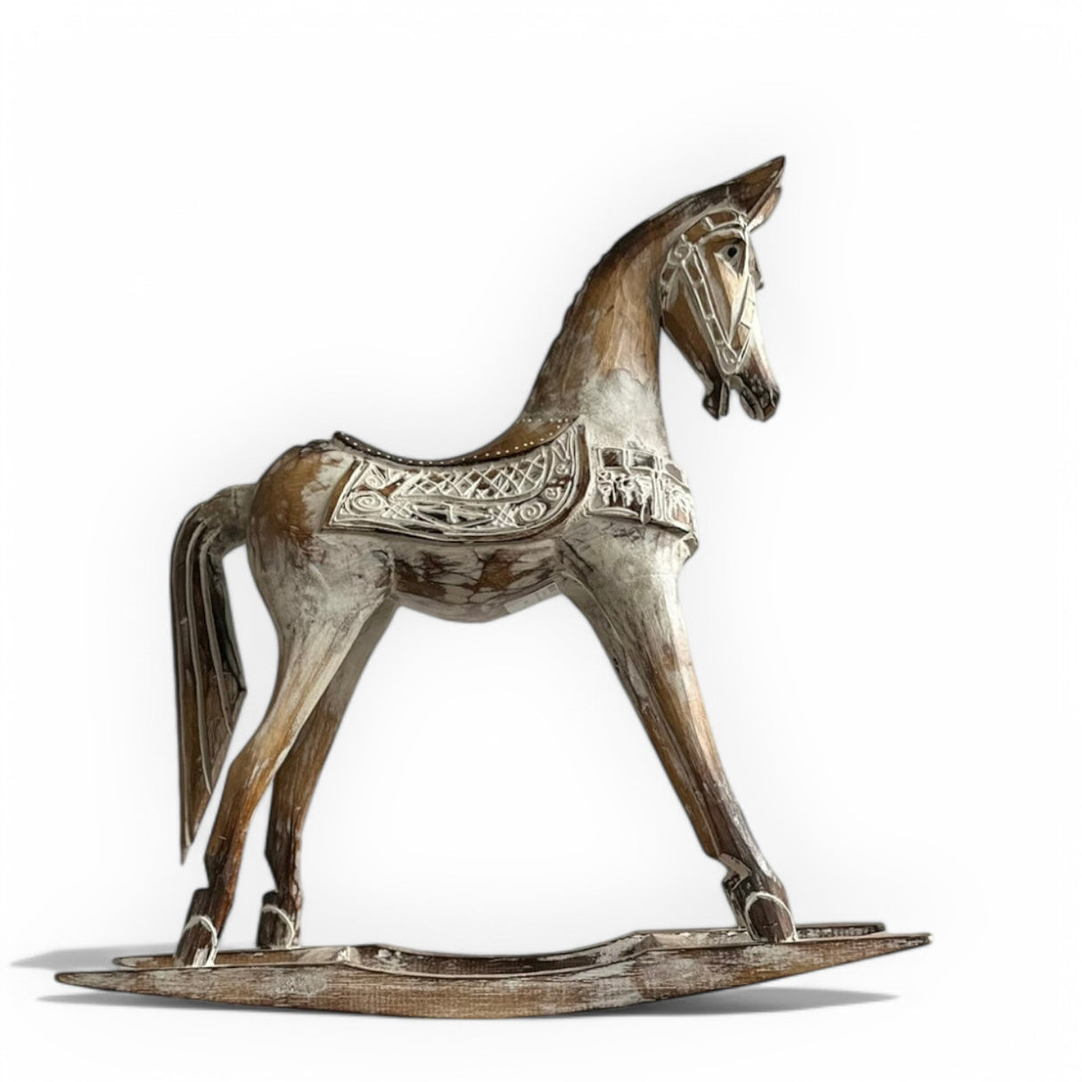 Rocking Horse | White 45cm
