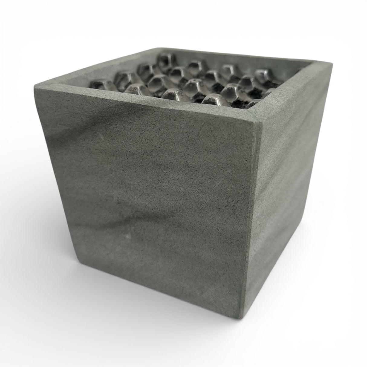 Concrete Grid Ashtray