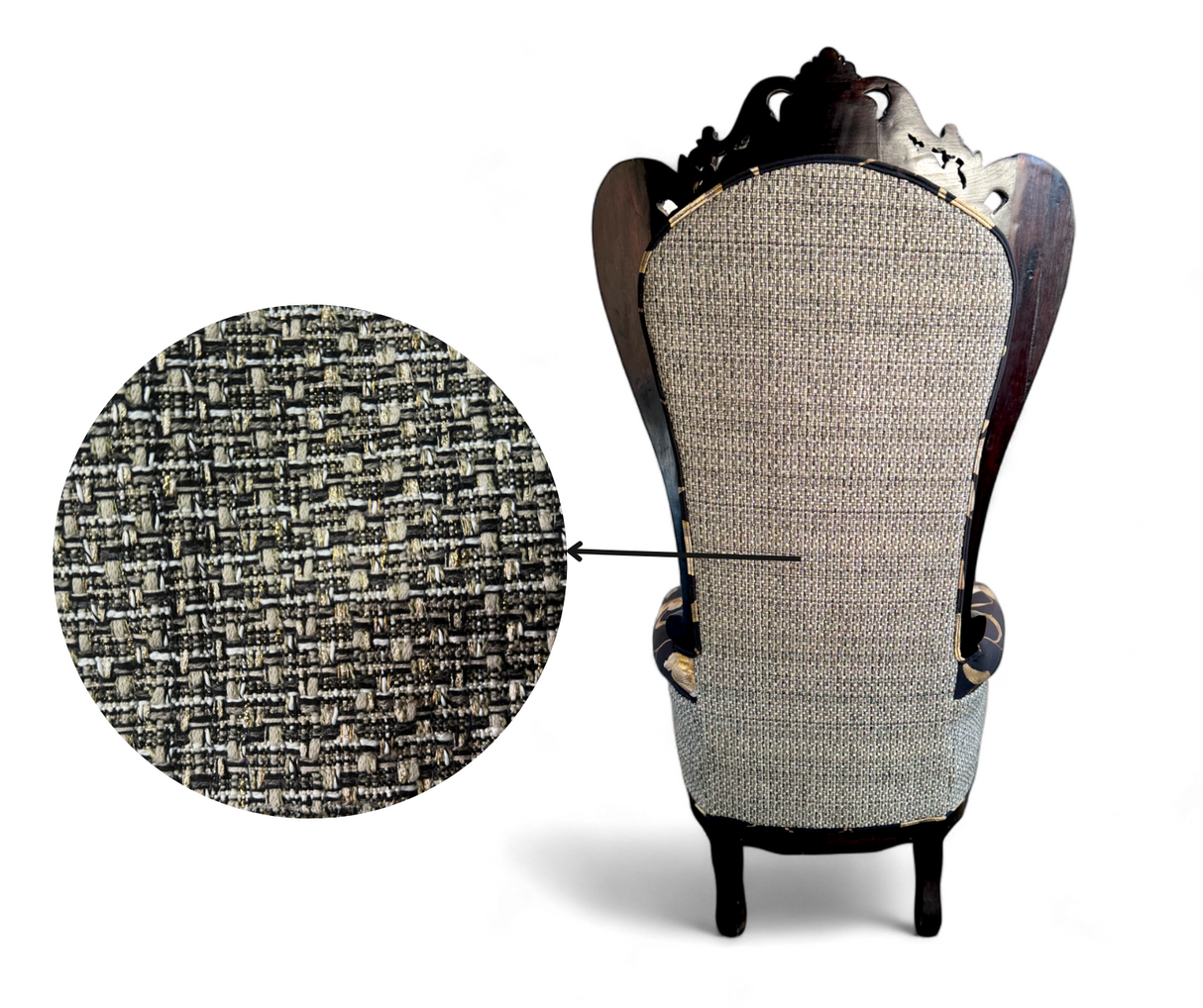 Chanel High Wingback | Dark Brown 180cm