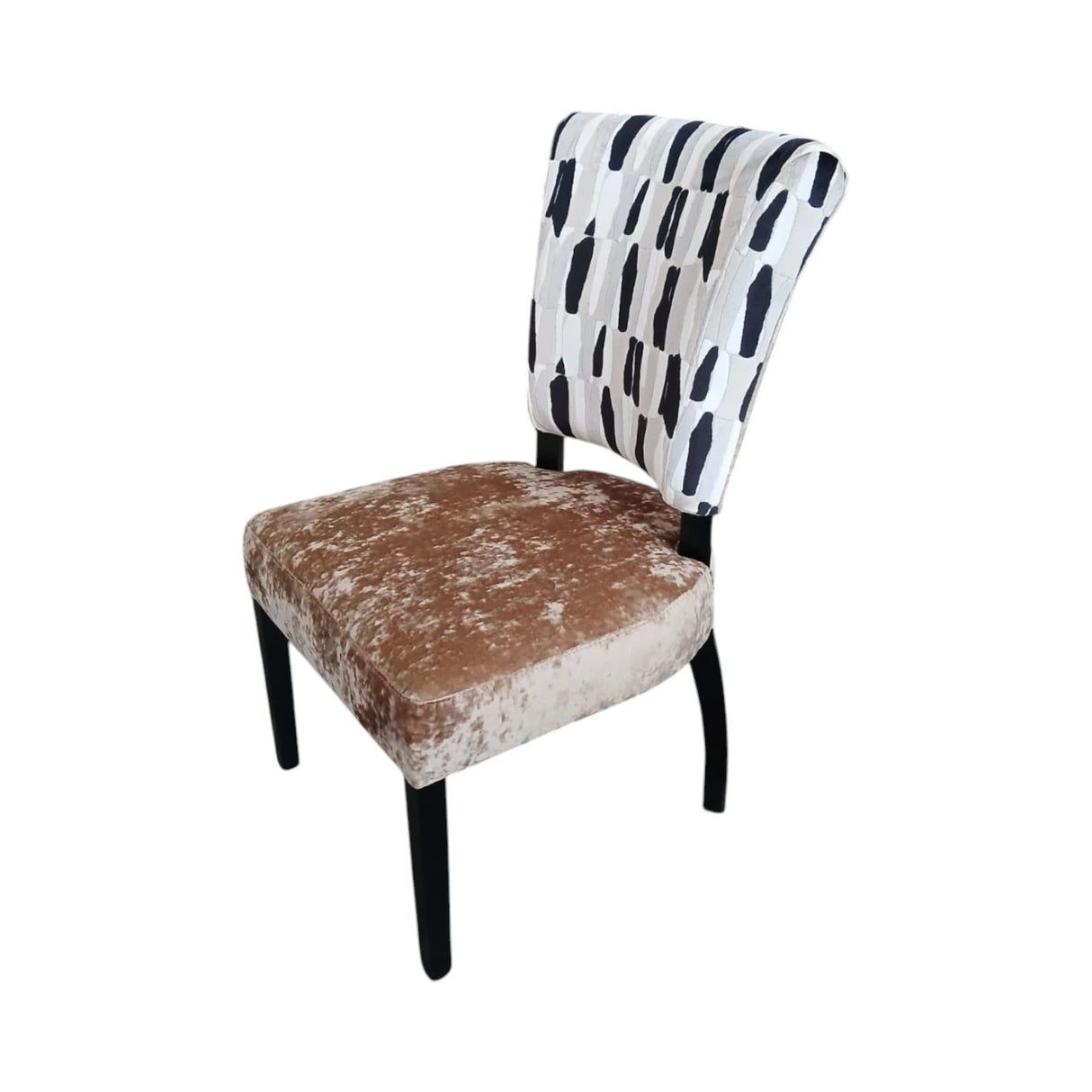 Contemporary Pattern Accent Dining Chair