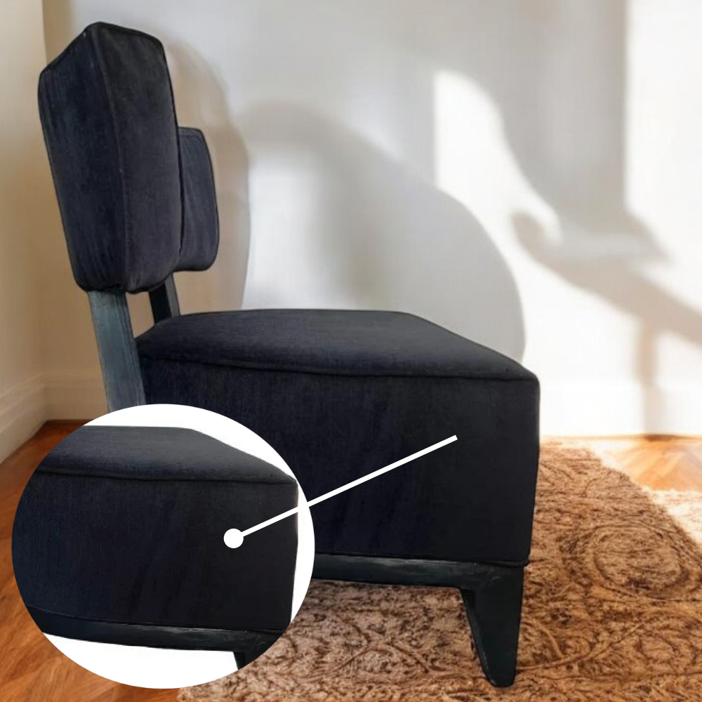 Low Occasional Chair | Black