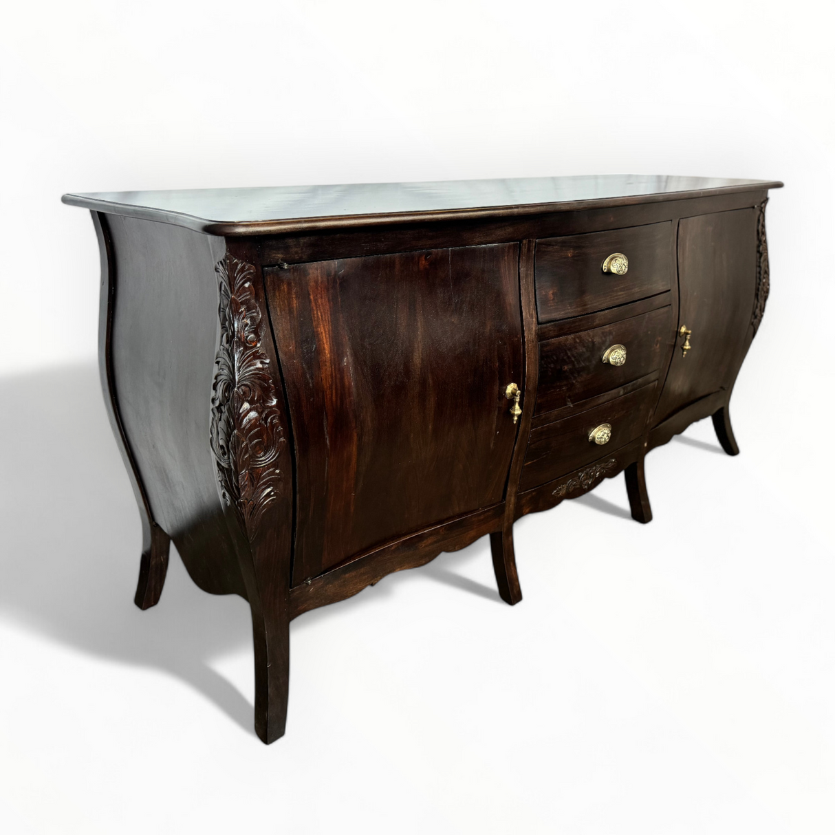 BUFFET BOMBE 2 DOOR 3 DRAWER | DARK
