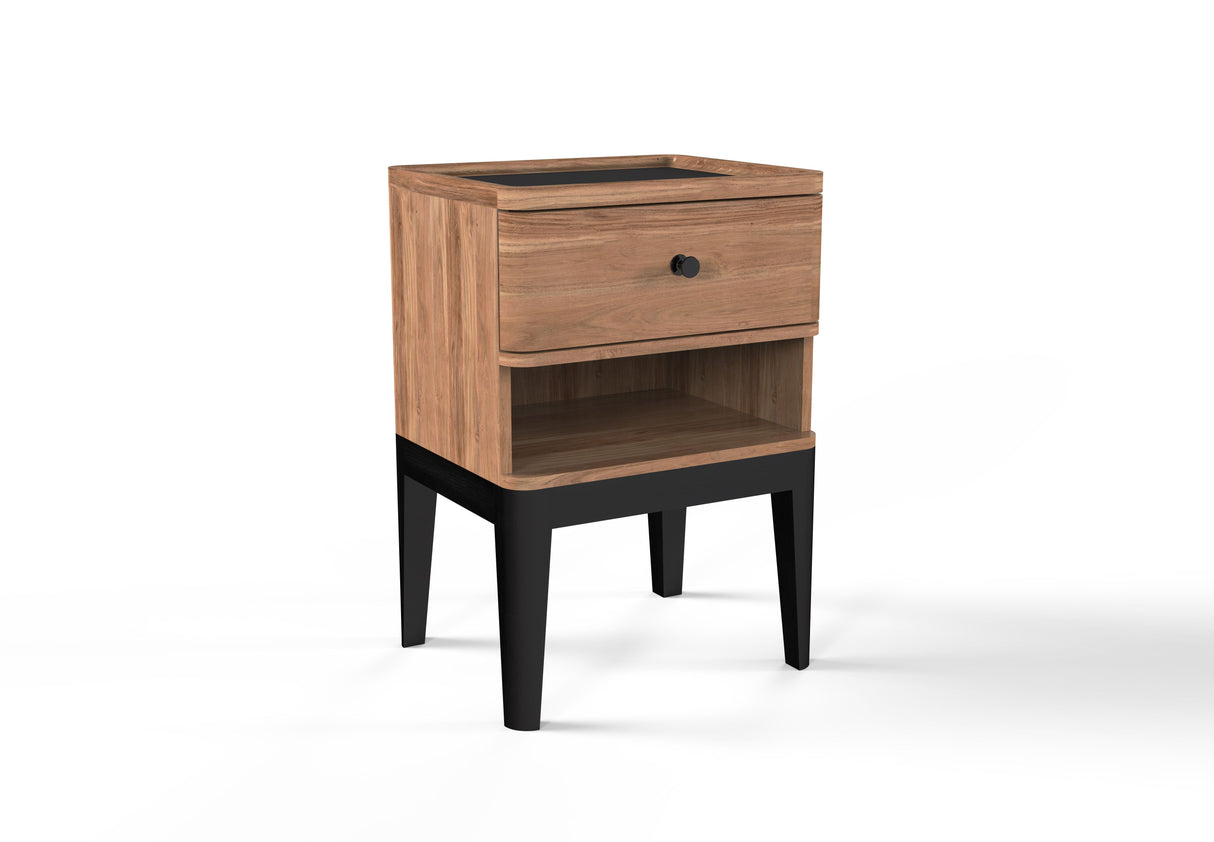 Bedside Pedestal | 1 Drawer, 1 Shelf 37x65x20cm
