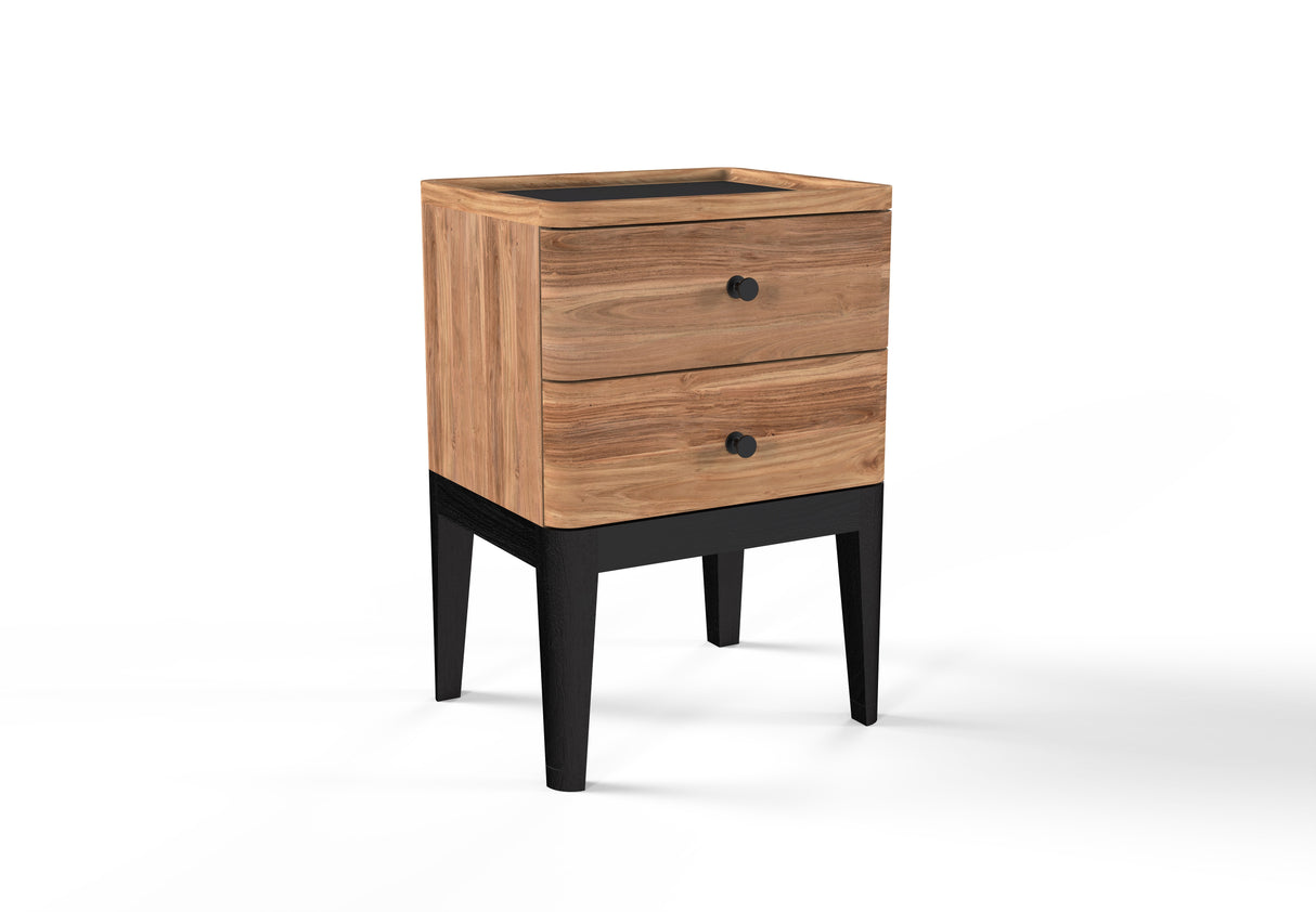 Bedside Pedestal | 2 Drawers 45x37x65cm