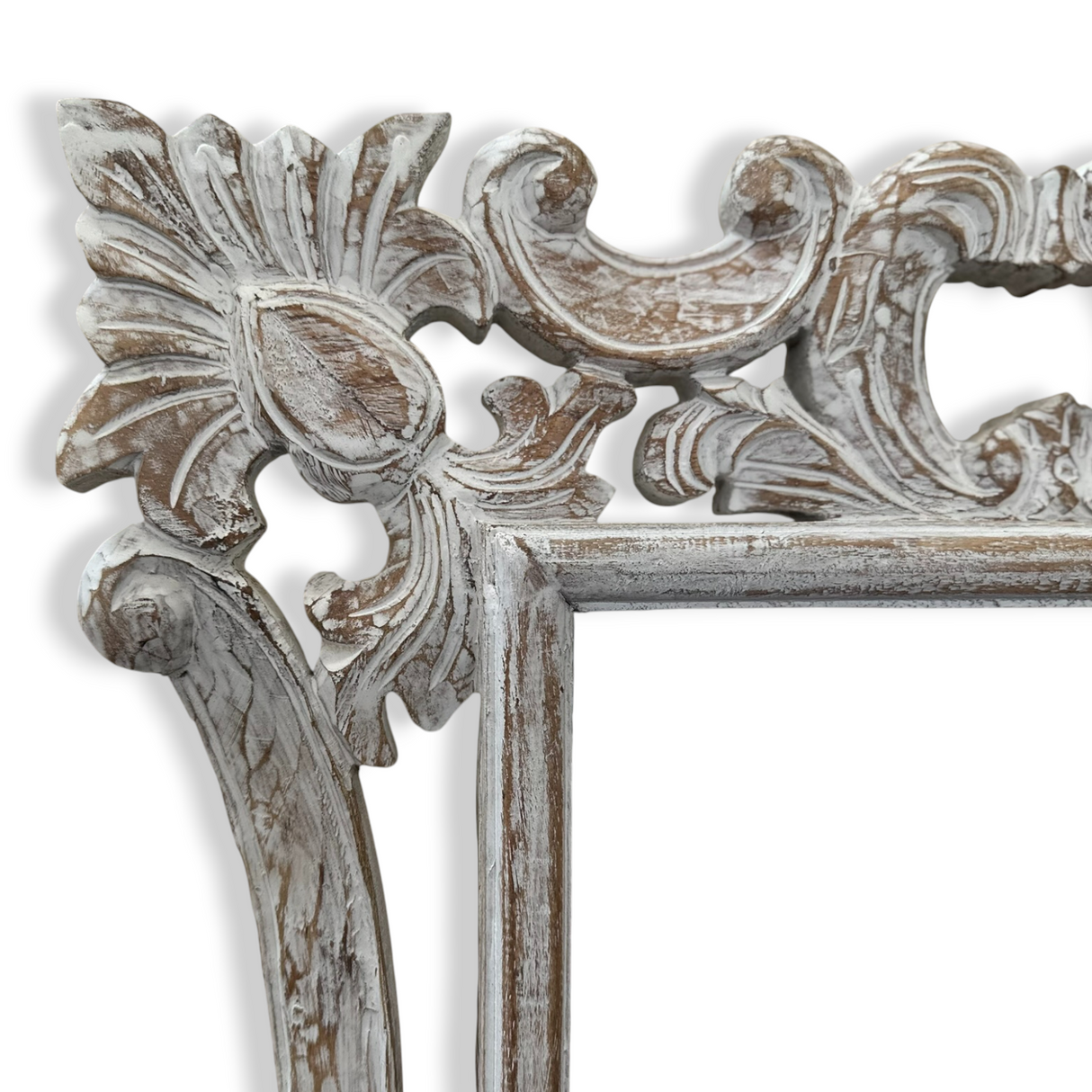 Wood Washed | WOODEN FRAME MIRROR