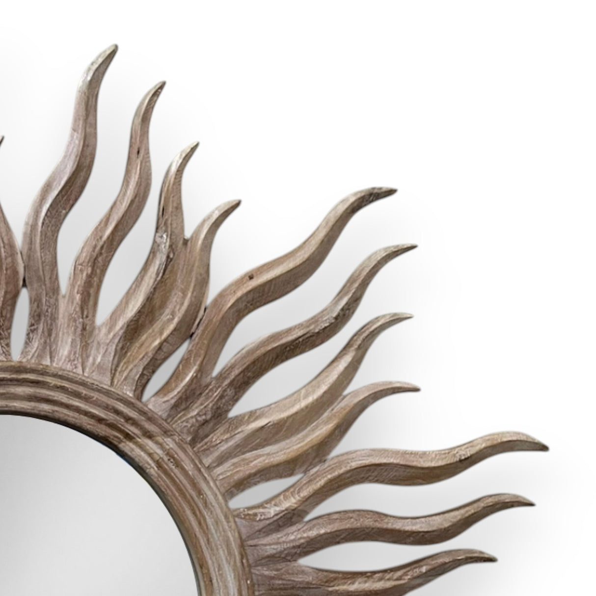 Round Sun Mirror | Natural