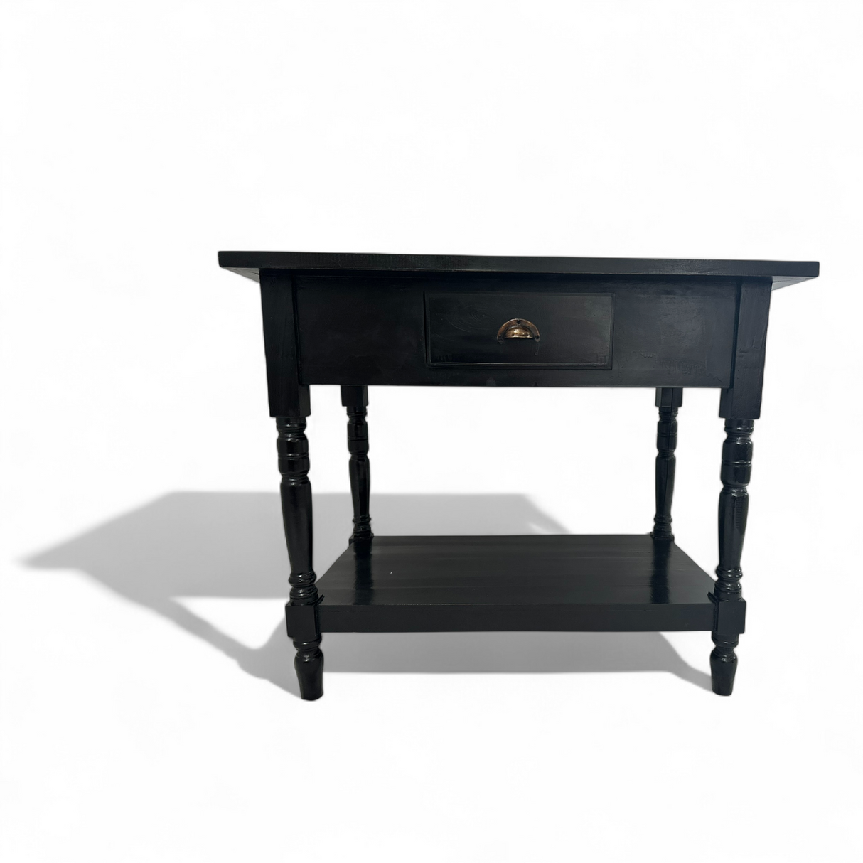 Simple Bedside Table | Dark