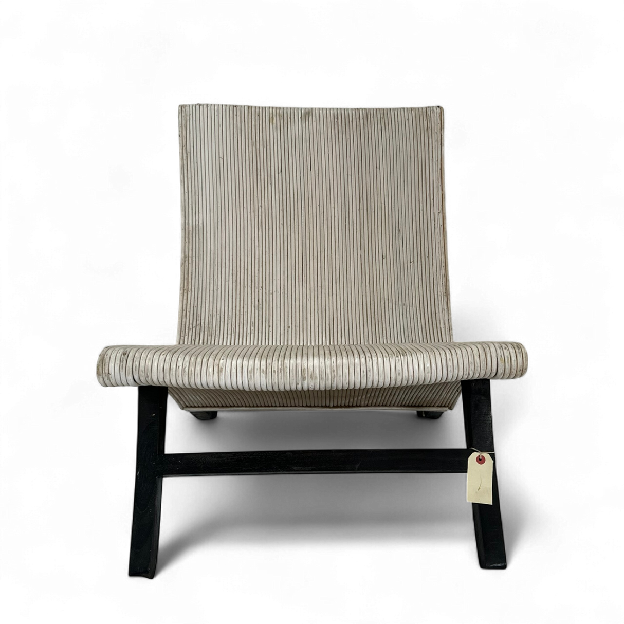 RATTAN CHAIR | WHITE WASH