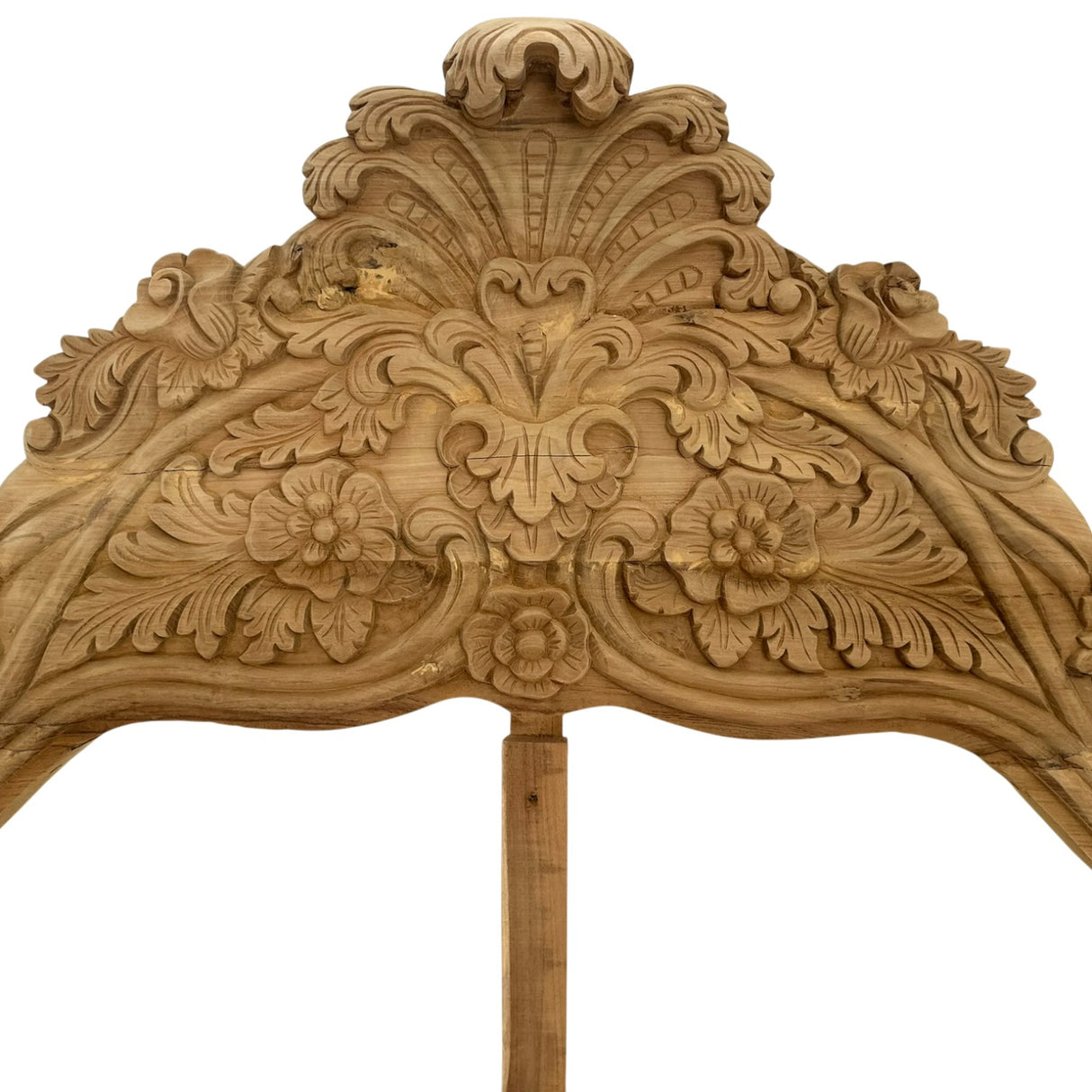 Carved Wooden Bed Frame | BRAWIJAYA