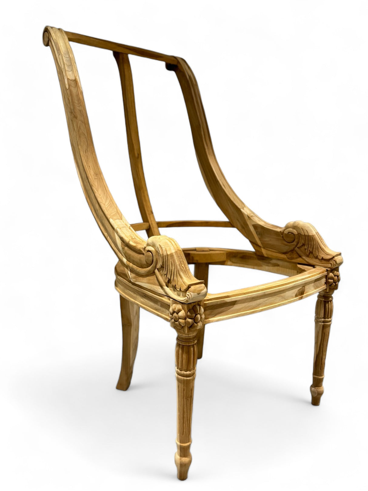 Dining Chair Bex | Occasional Chair Wooden Frame