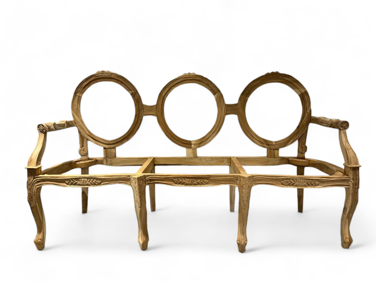 Sofa 3 Seater | Sofa Chair Frame Wooden