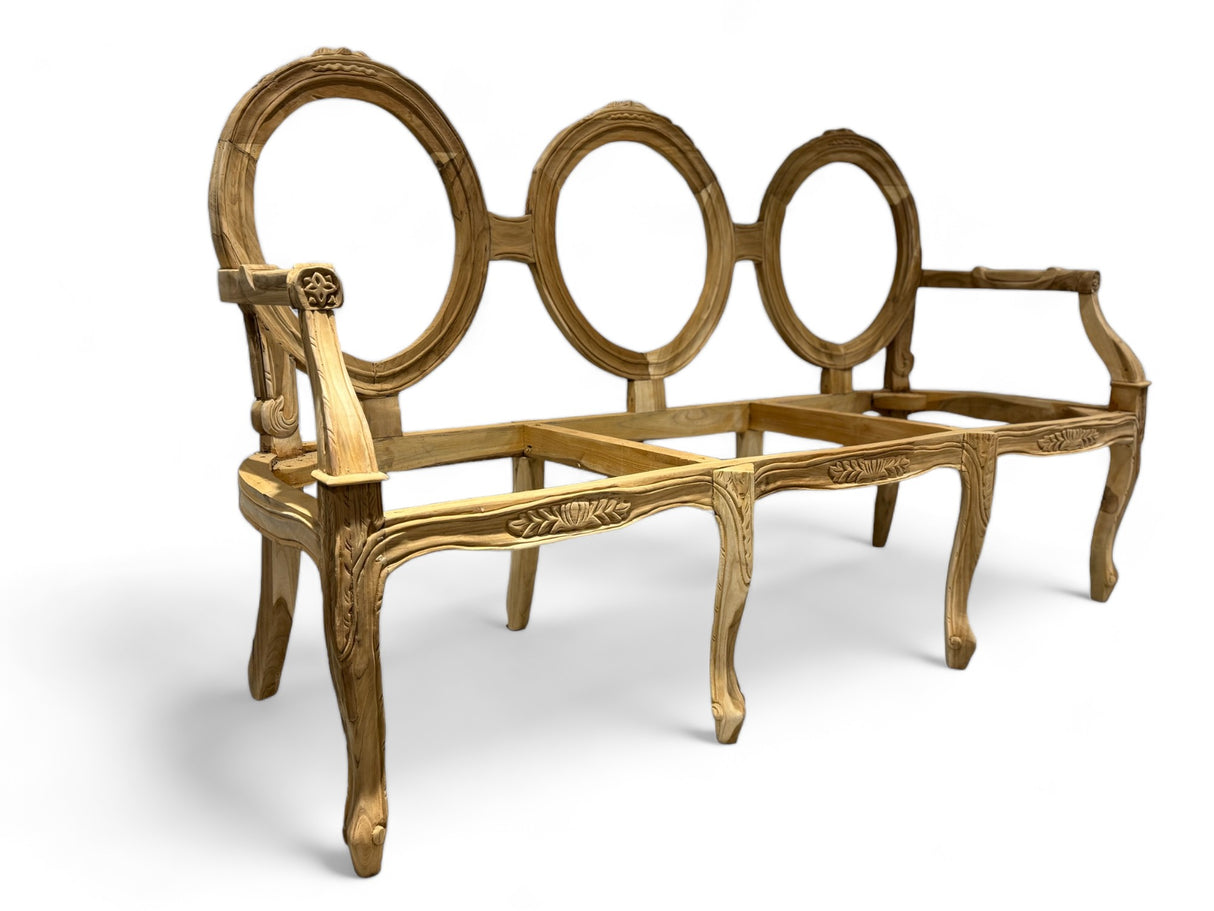 Sofa 3 Seater | Sofa Chair Frame Wooden