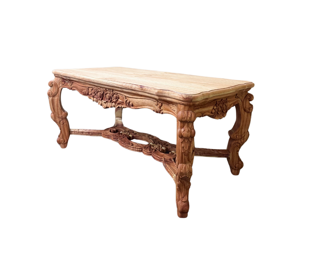 Engraved Coffee Table | Natural 49x105x55