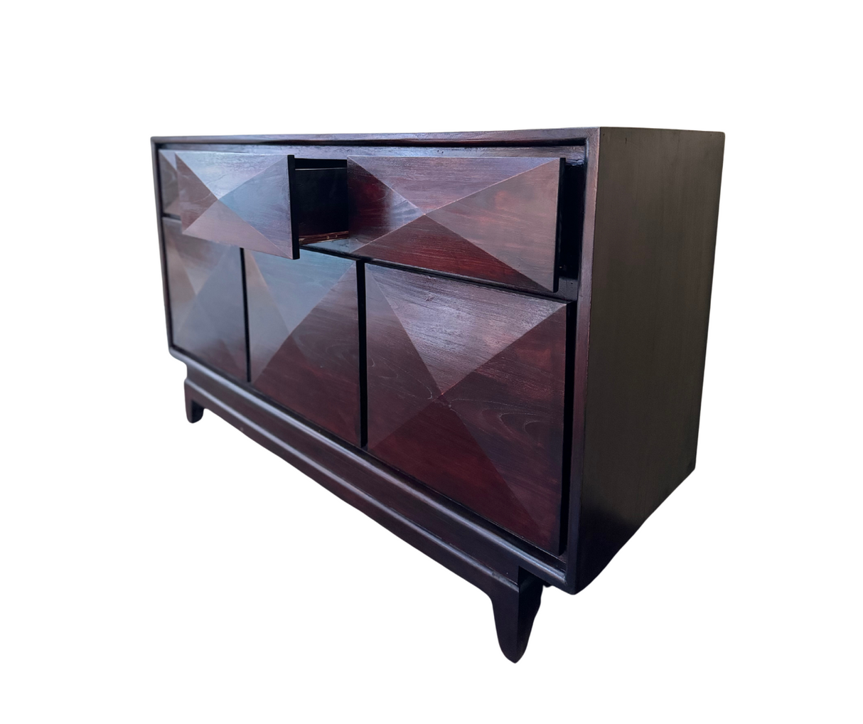 BUFFET DIAMOND 3 DOOR 3 DRW | DARK