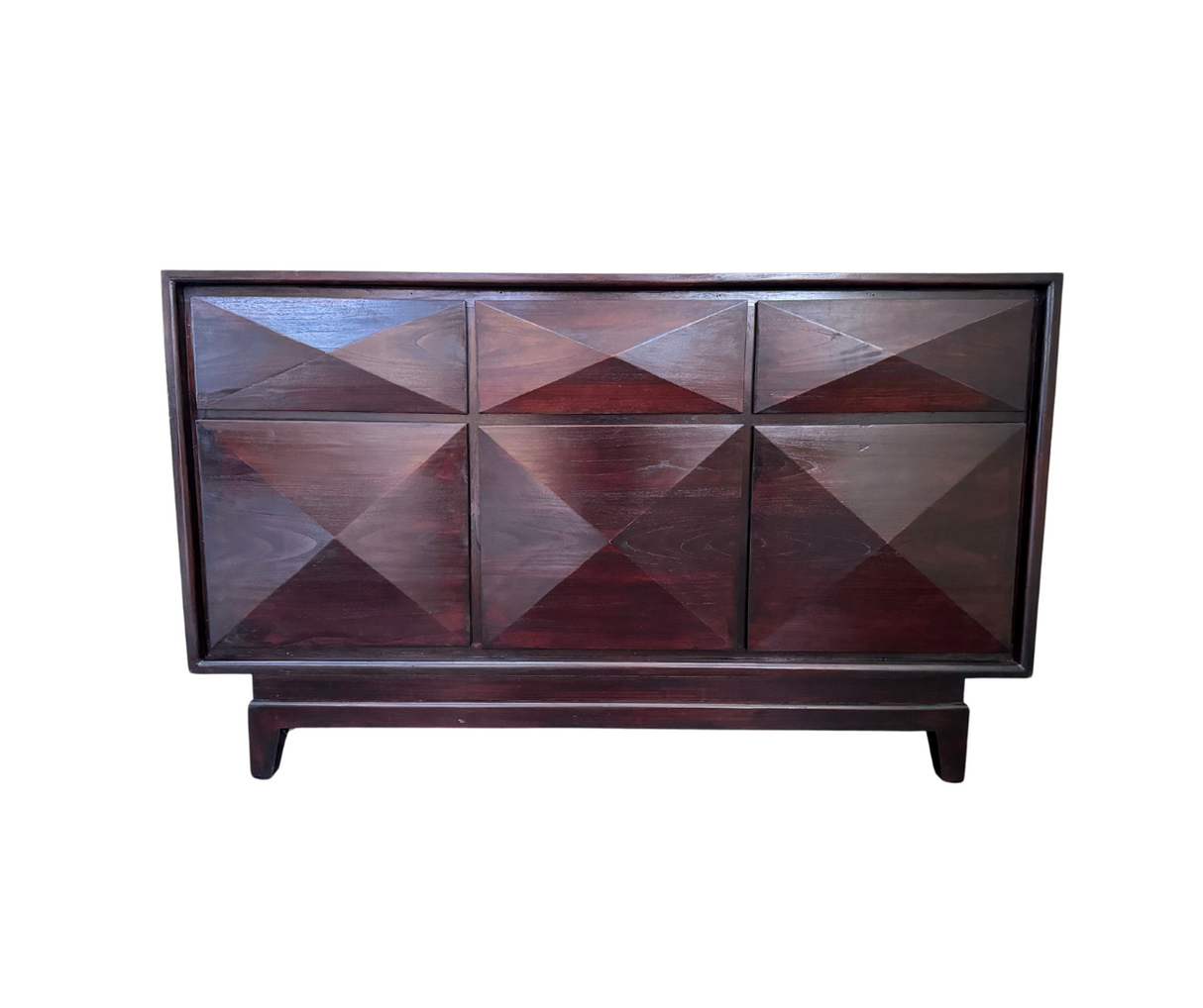 BUFFET DIAMOND 3 DOOR 3 DRW | DARK