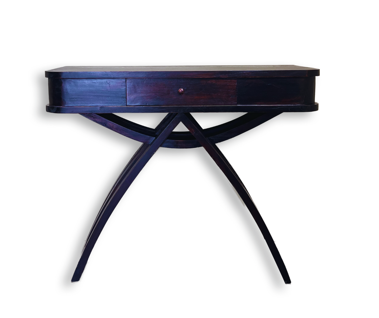 Tri-leg Console | Dark Brown 80x120x50cm