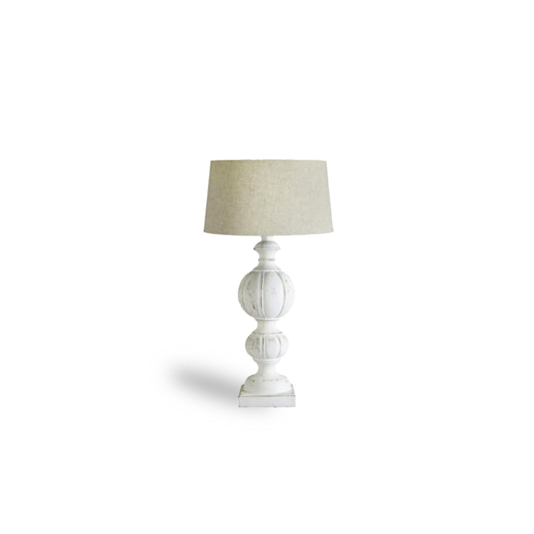 Lounge Lamp Balloon | Aged White 70cm Excl Shade