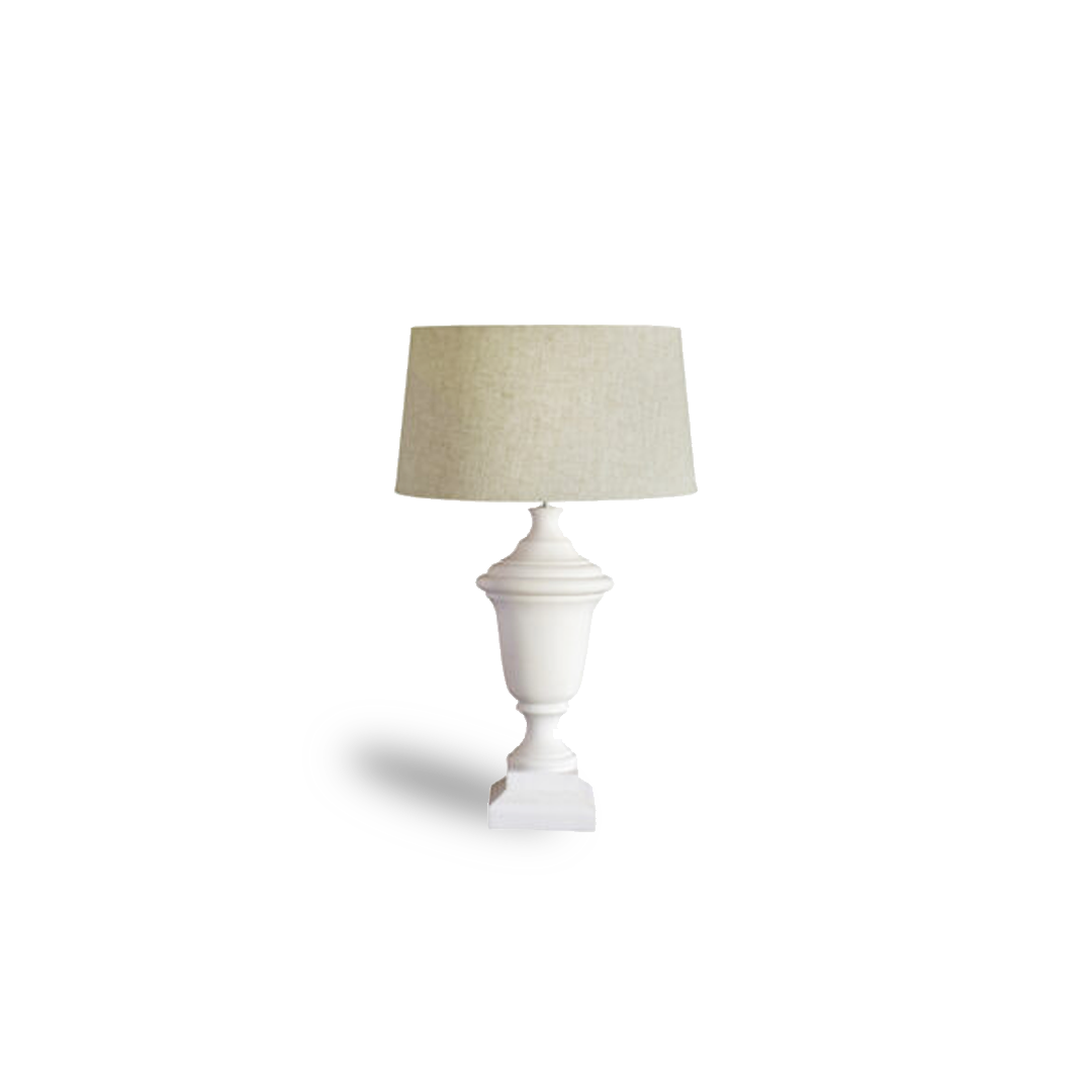 Lounge Lamp Belgrave | Stone 58cm Excl Shade – Yellow Lemon Tree