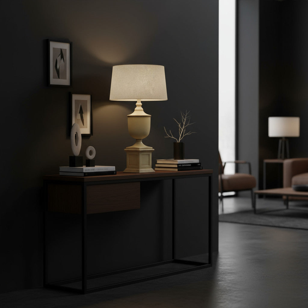 Lounge Lamp Designer | Wild Honey 58cm Excl Shade