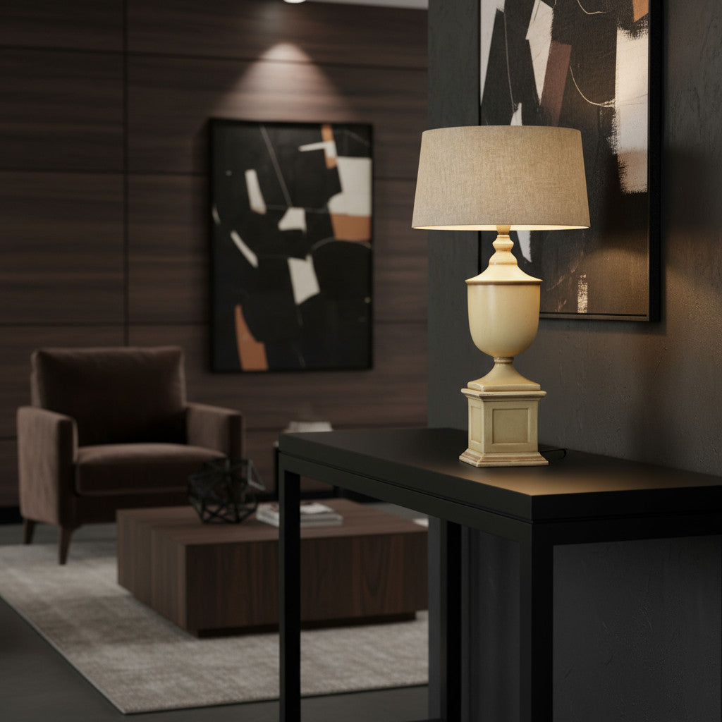 Lounge Lamp Designer | Wild Honey 58cm Excl Shade