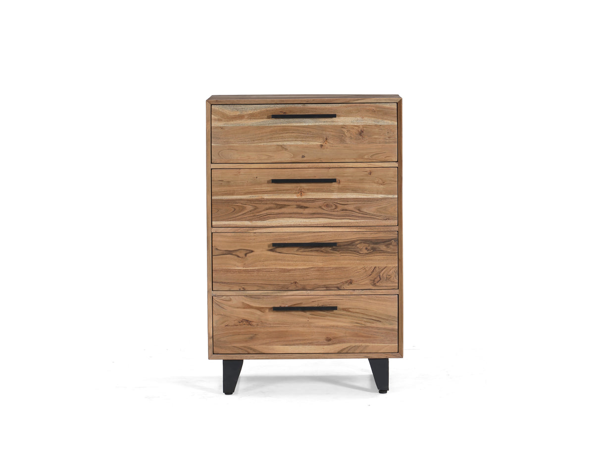 4 Drawer Dresser | Natural 105x70x40cm