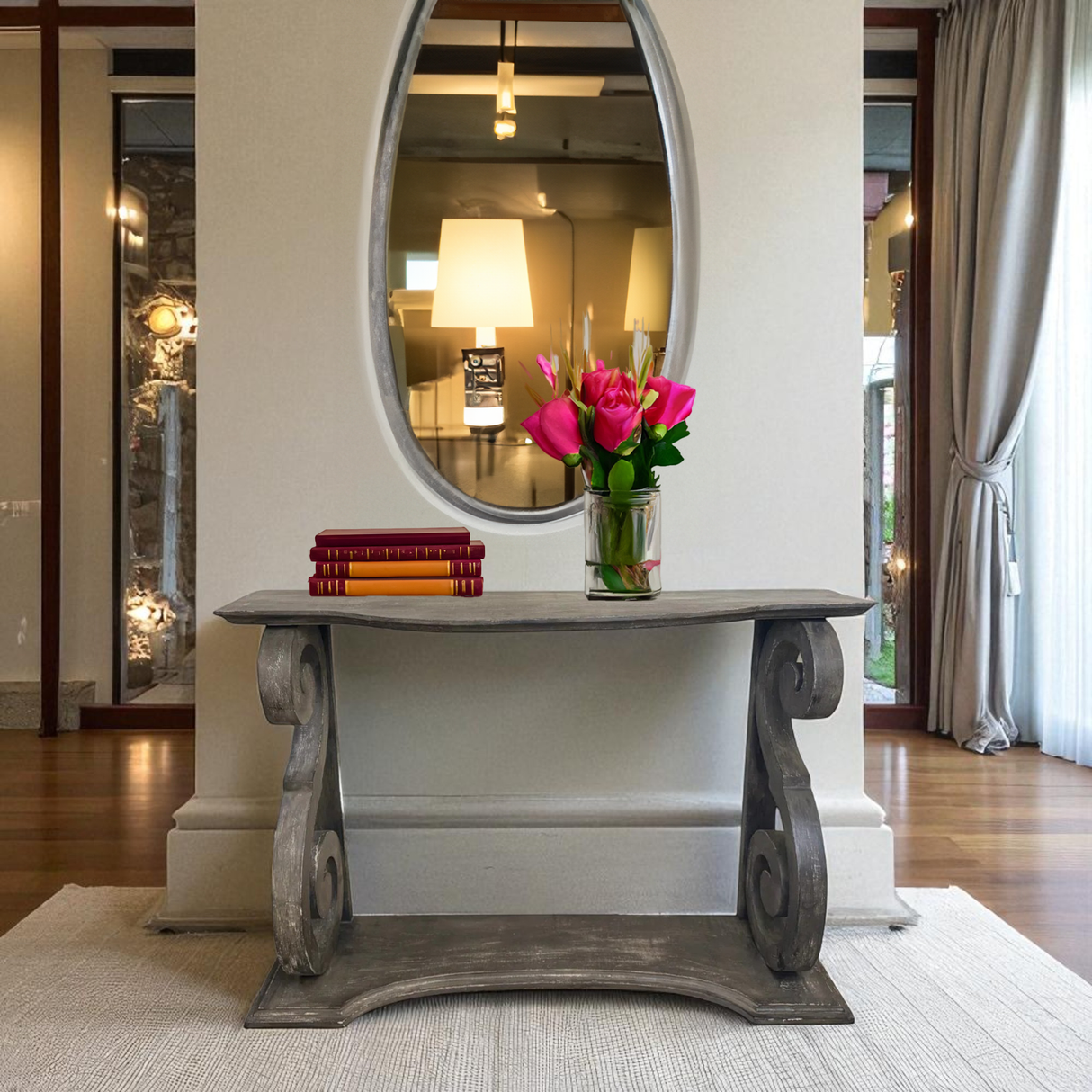 Unique Console | Rustic, Aged