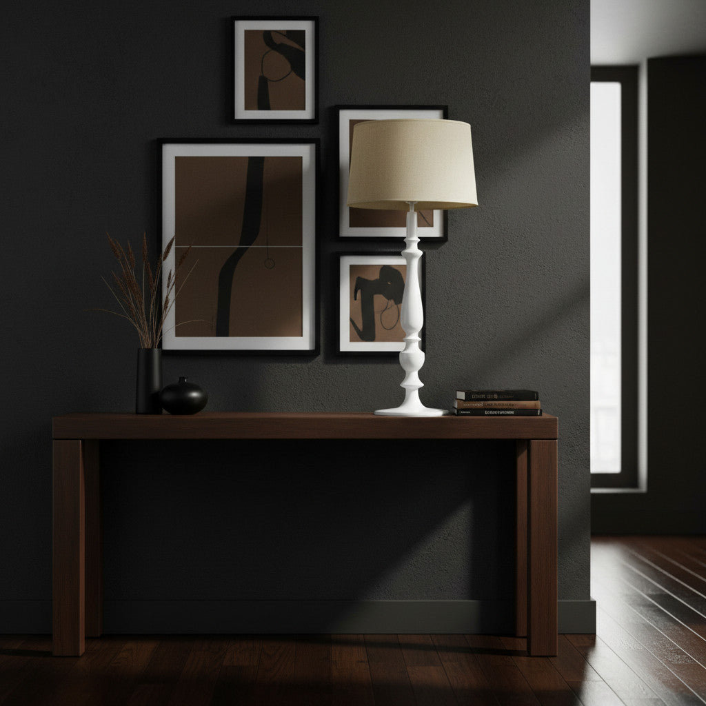 Lounge Lamp Fabulous | White 90cm Excl Shade