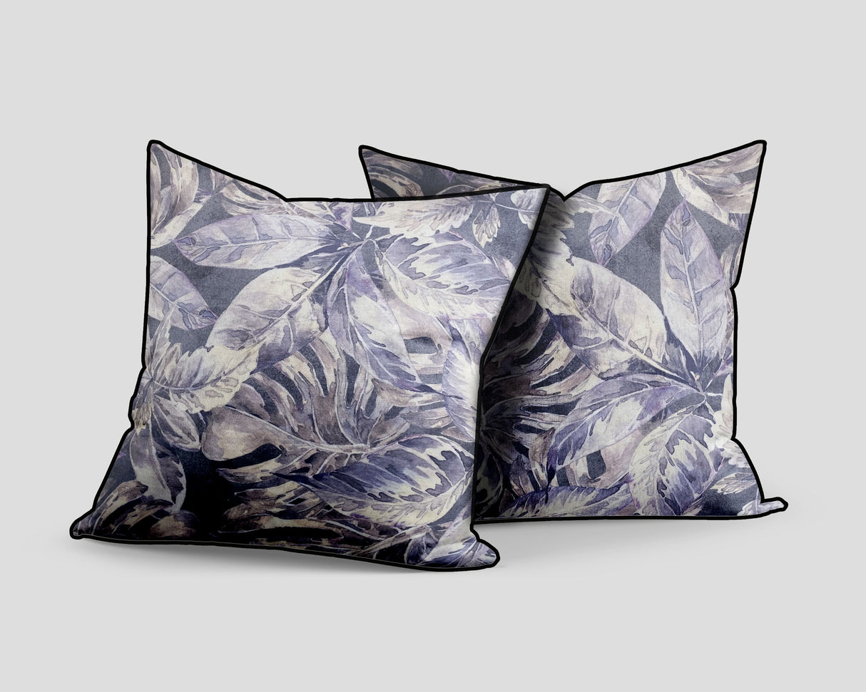Scatter Cushion | Sweet Basil Grey Velvet | Secret Garden