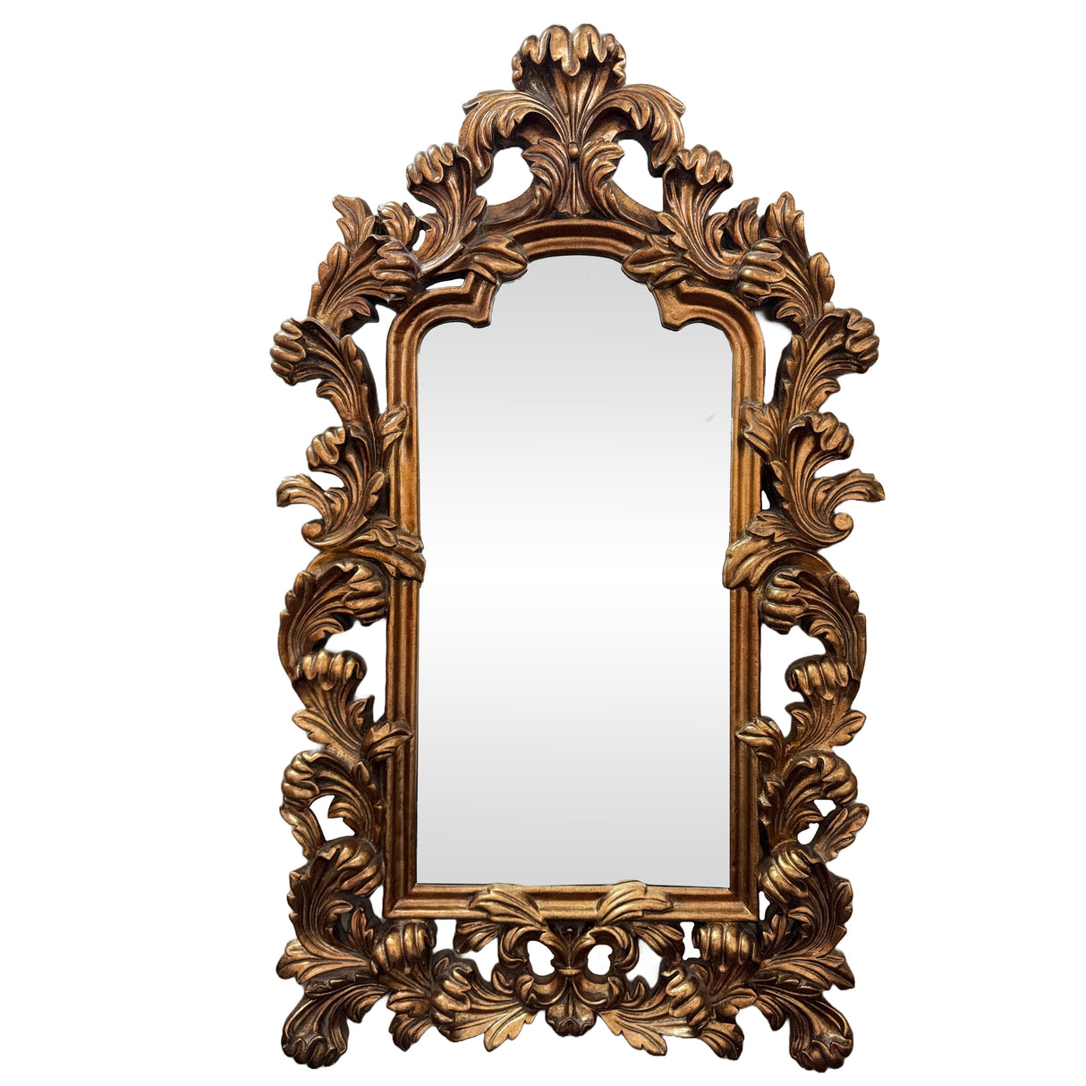 Fancy Gold Mirror | Shaped 190x112.5cm Large Wall Mirror