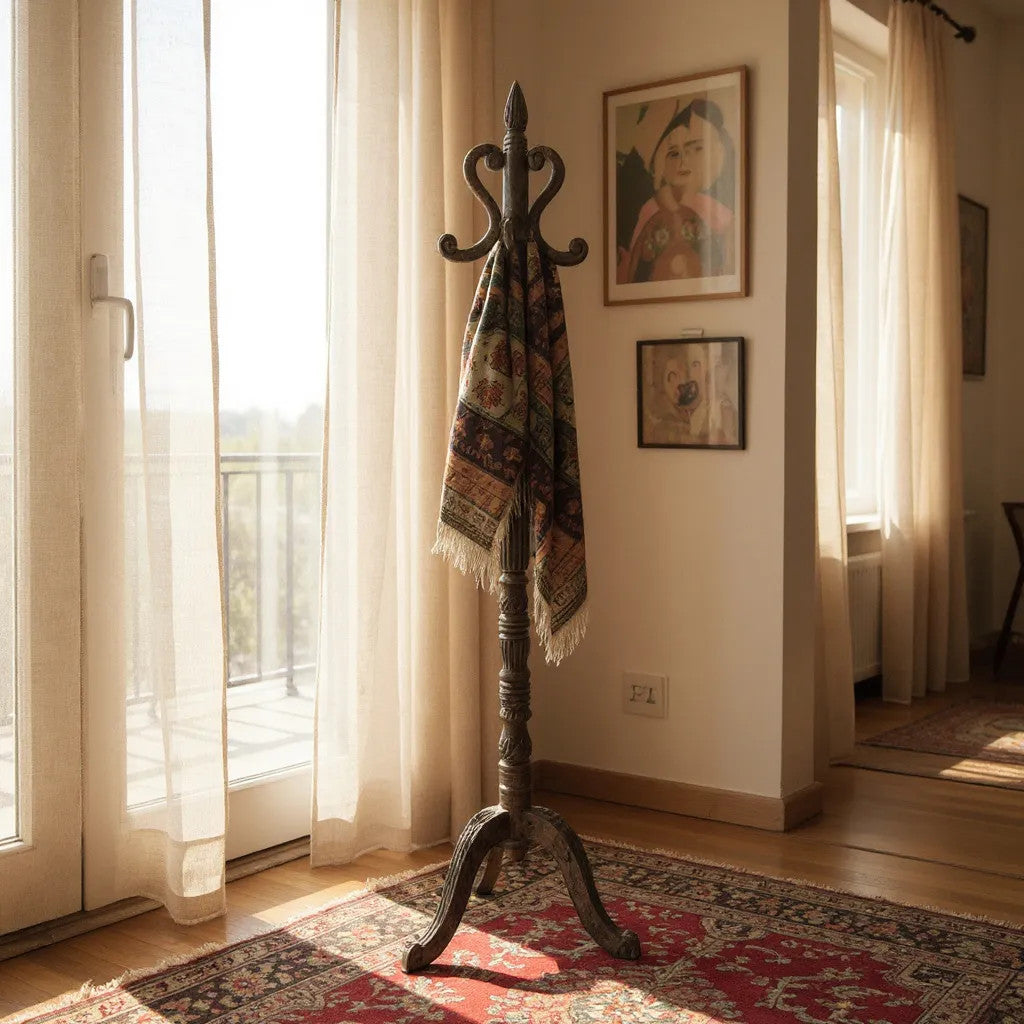 HAT STAND | WOODEN BROWN