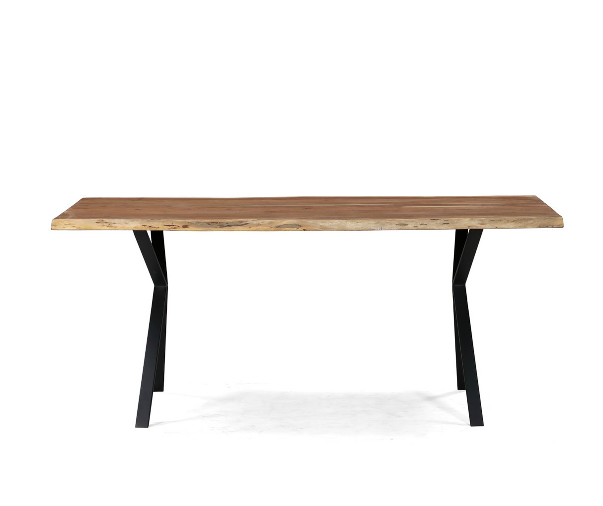 Acacia Wood Dining Table | 6 Seater, Live Edge
