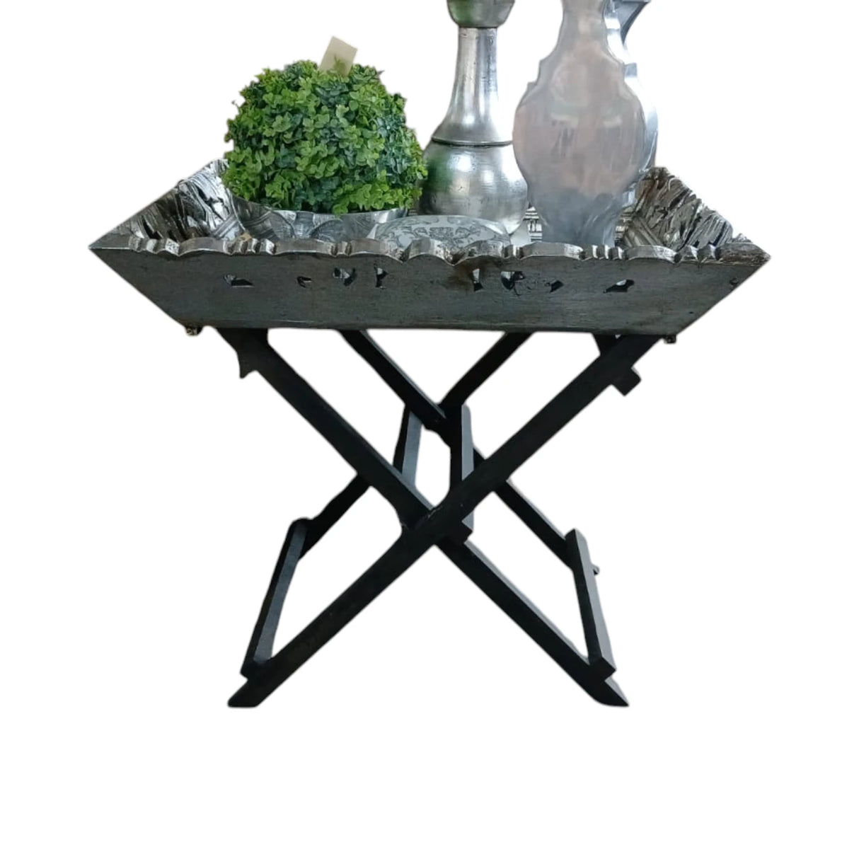 Wooden Durian New York Tray & Stand
