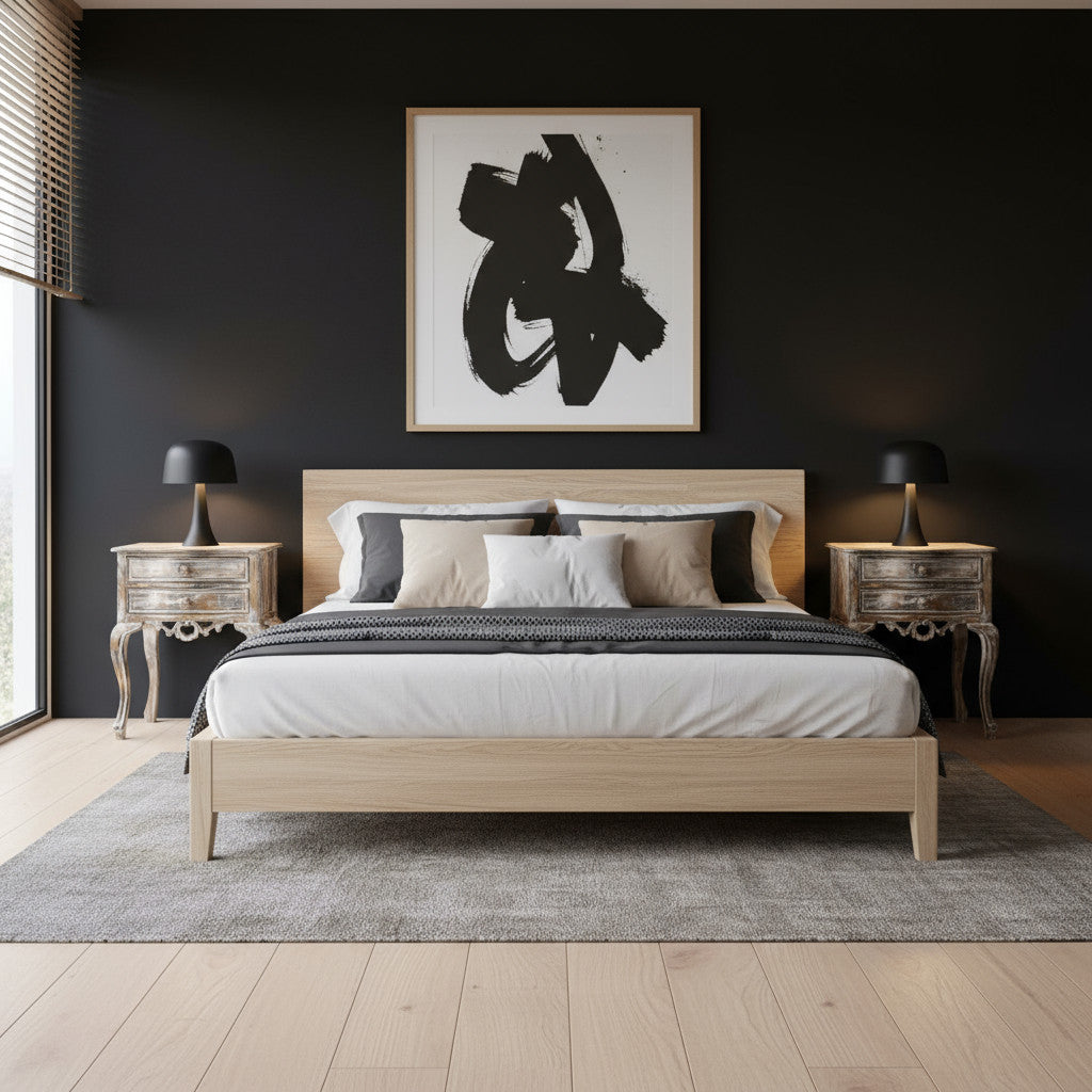 Classic Bedside Table | Wood Wash, Bali