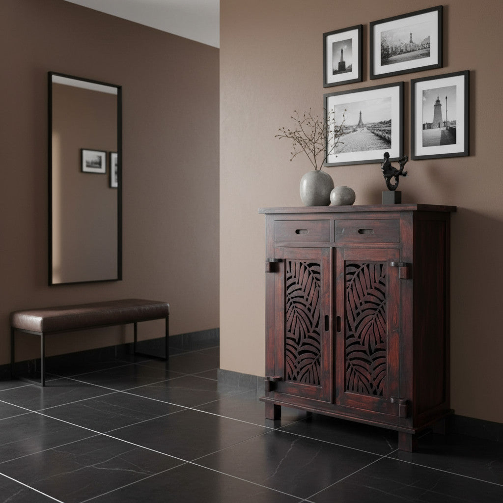 Storage Rack, Papaya | Dark 121x43x91cm