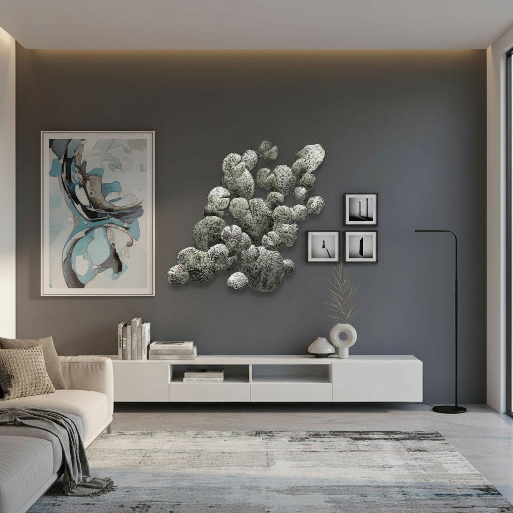 Lotus Metal Wall Art | Large 140cm