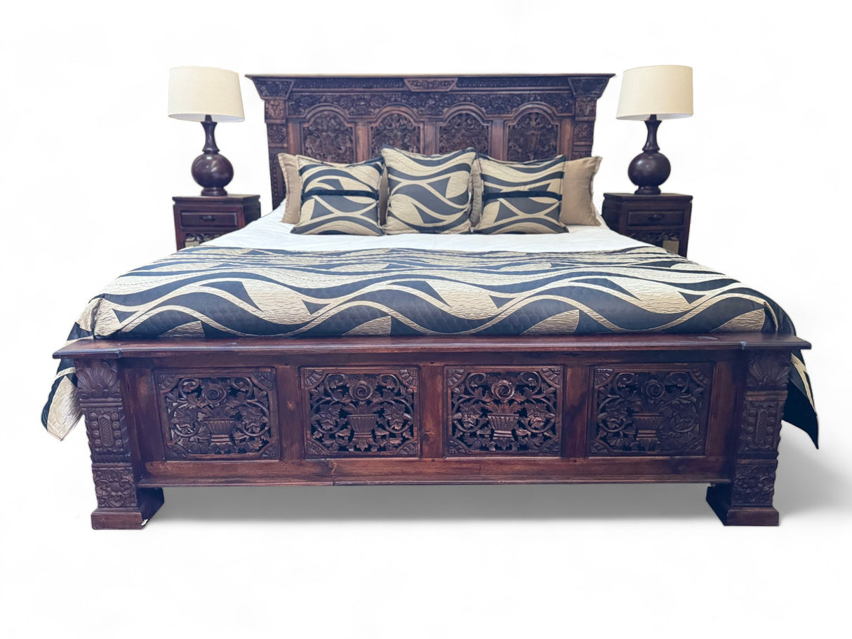 BED GEBYOK LURUS | QUEEN EXTRA LENGTH