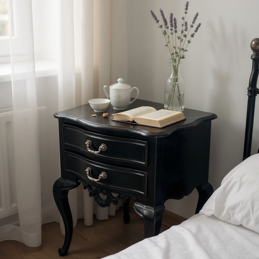 Classic Bedside Table | Dark, Bali