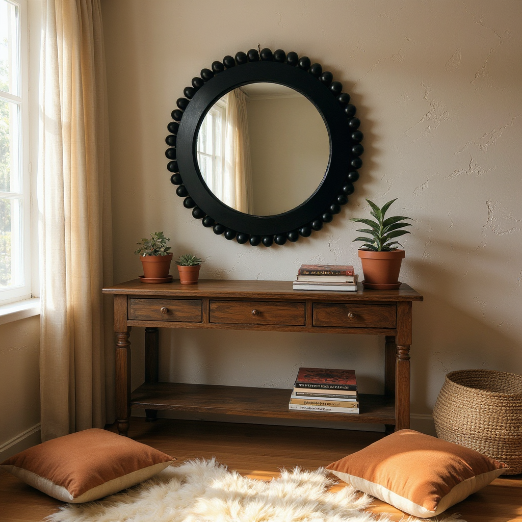 Durban Bowl Mirror | Dark