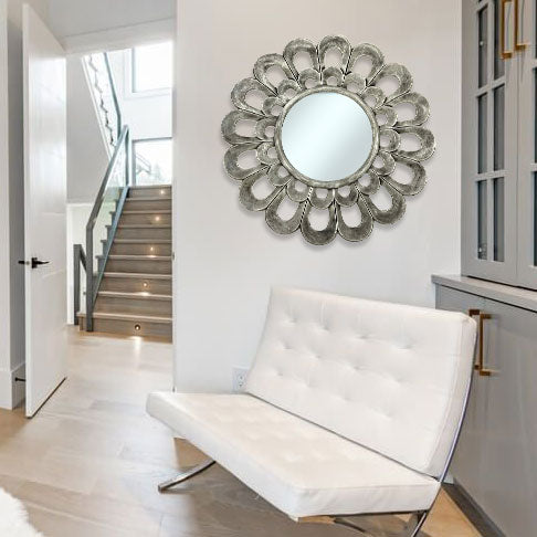 Marble Round Mirror | Bali Coffee