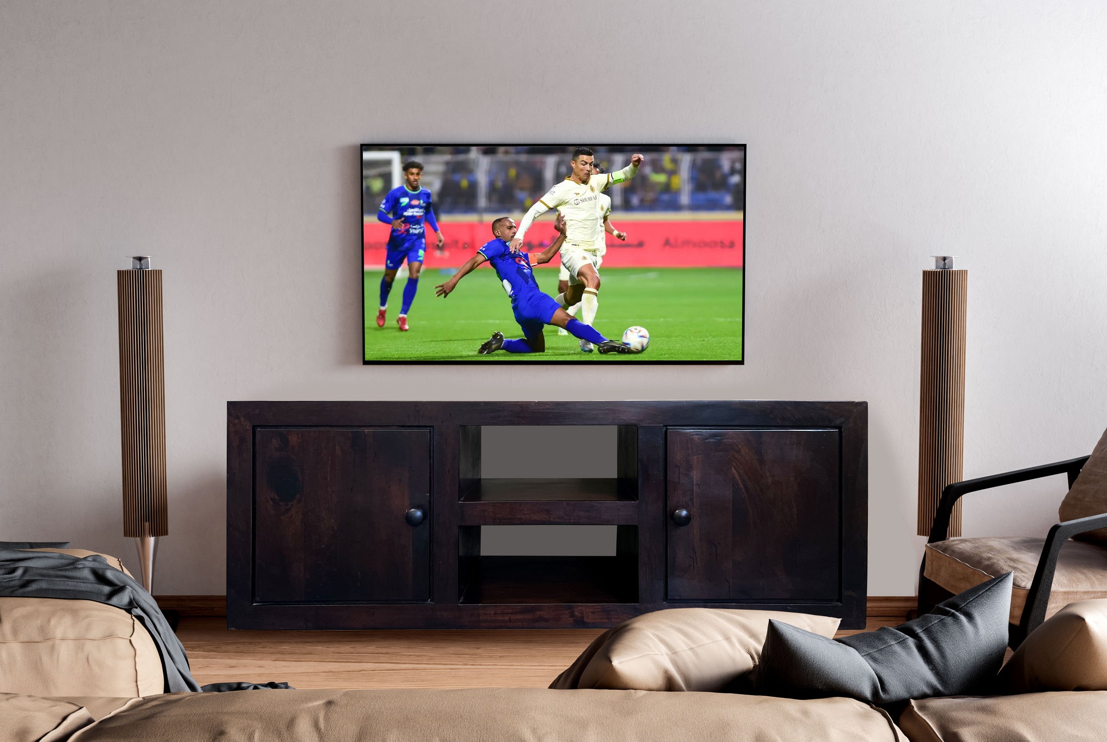 WDN Plasma TV Stand | Dark Brown