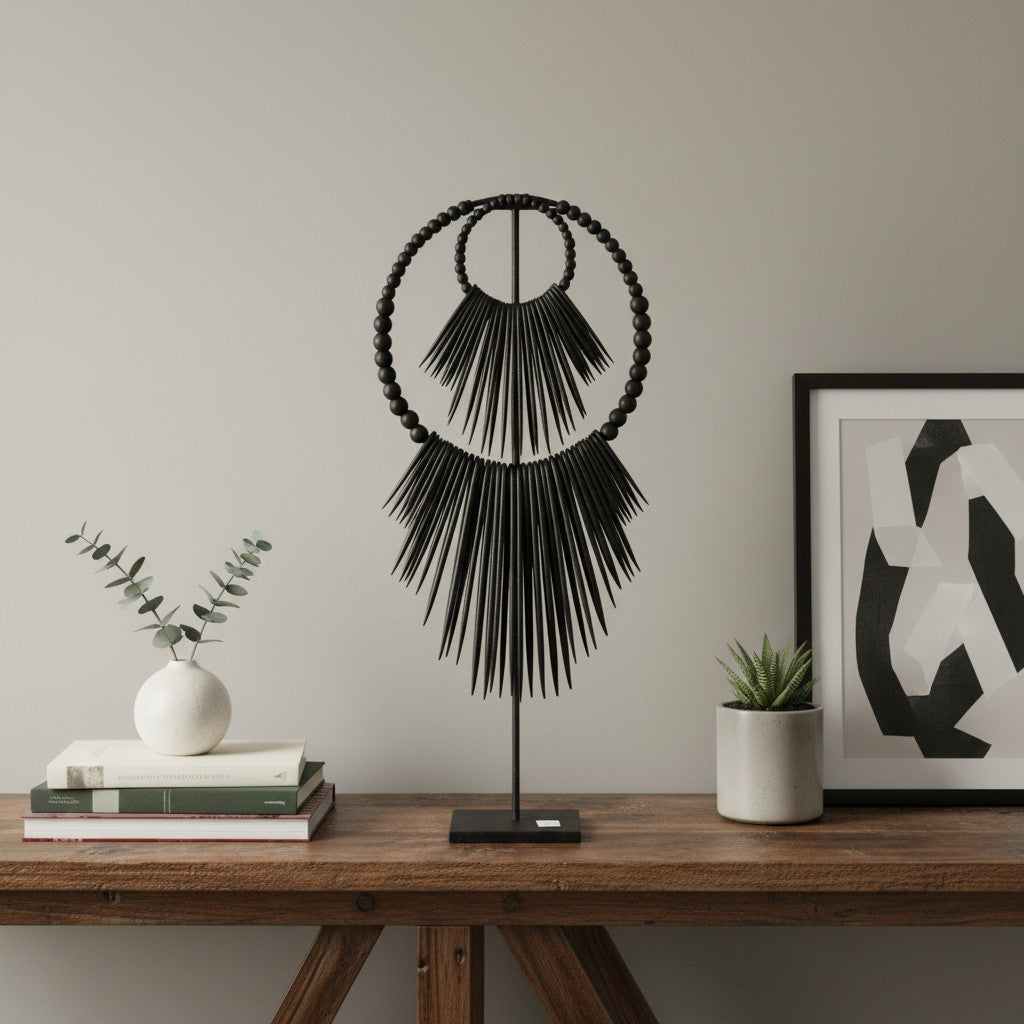Midnight Tribal Decorative Stand