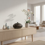 Wooden Bowl Carving | Brown, With Lid