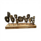 Tribal Harmony Sculptural Art Piece