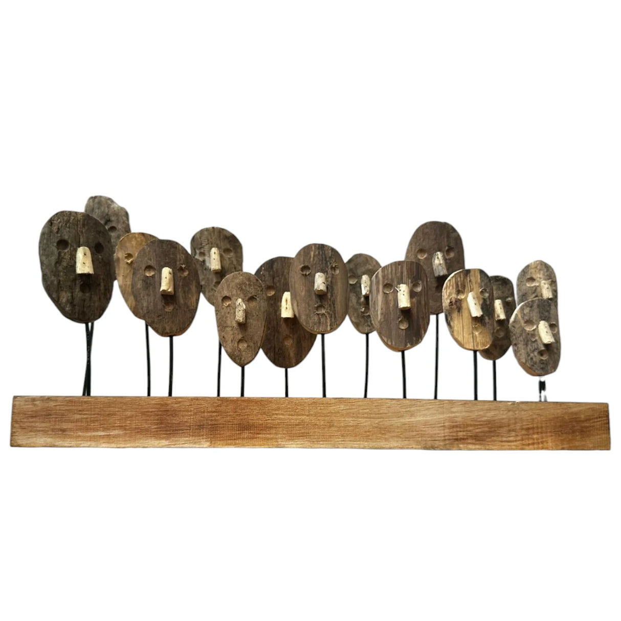 Tribal Harmony Sculptural Art Piece