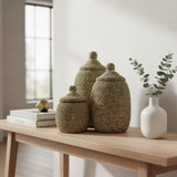 Beaded Decorative Vase | LARGE